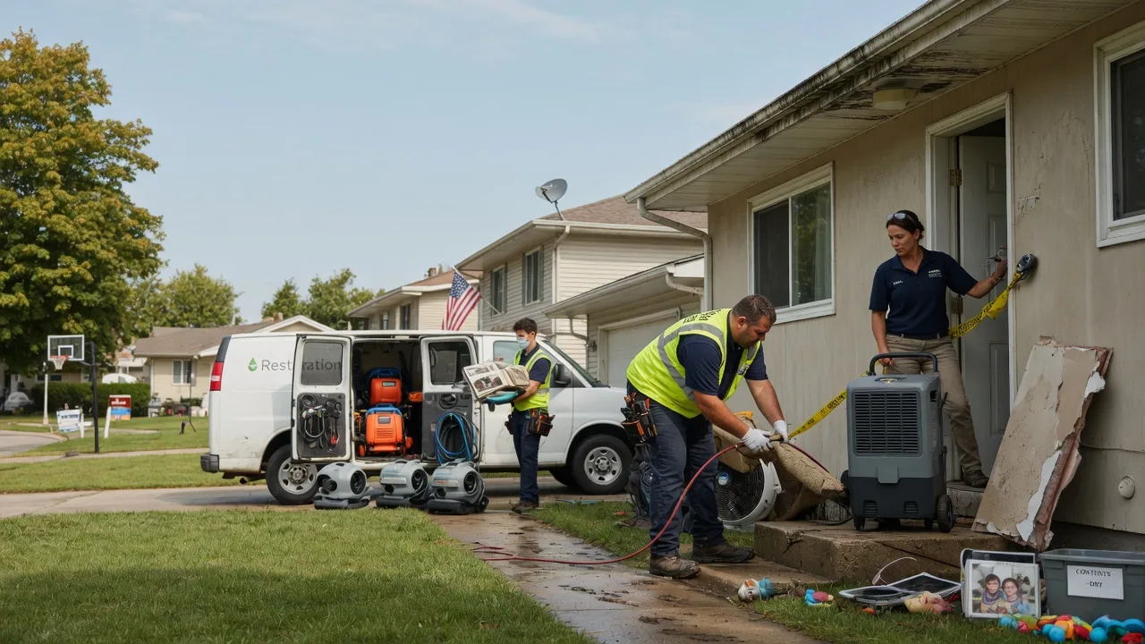 Water Damage Restoration in Malta, IL near me